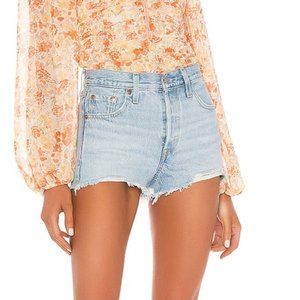 LEVI'S 501 Original Short Size 26 in Luxor Heat NWT